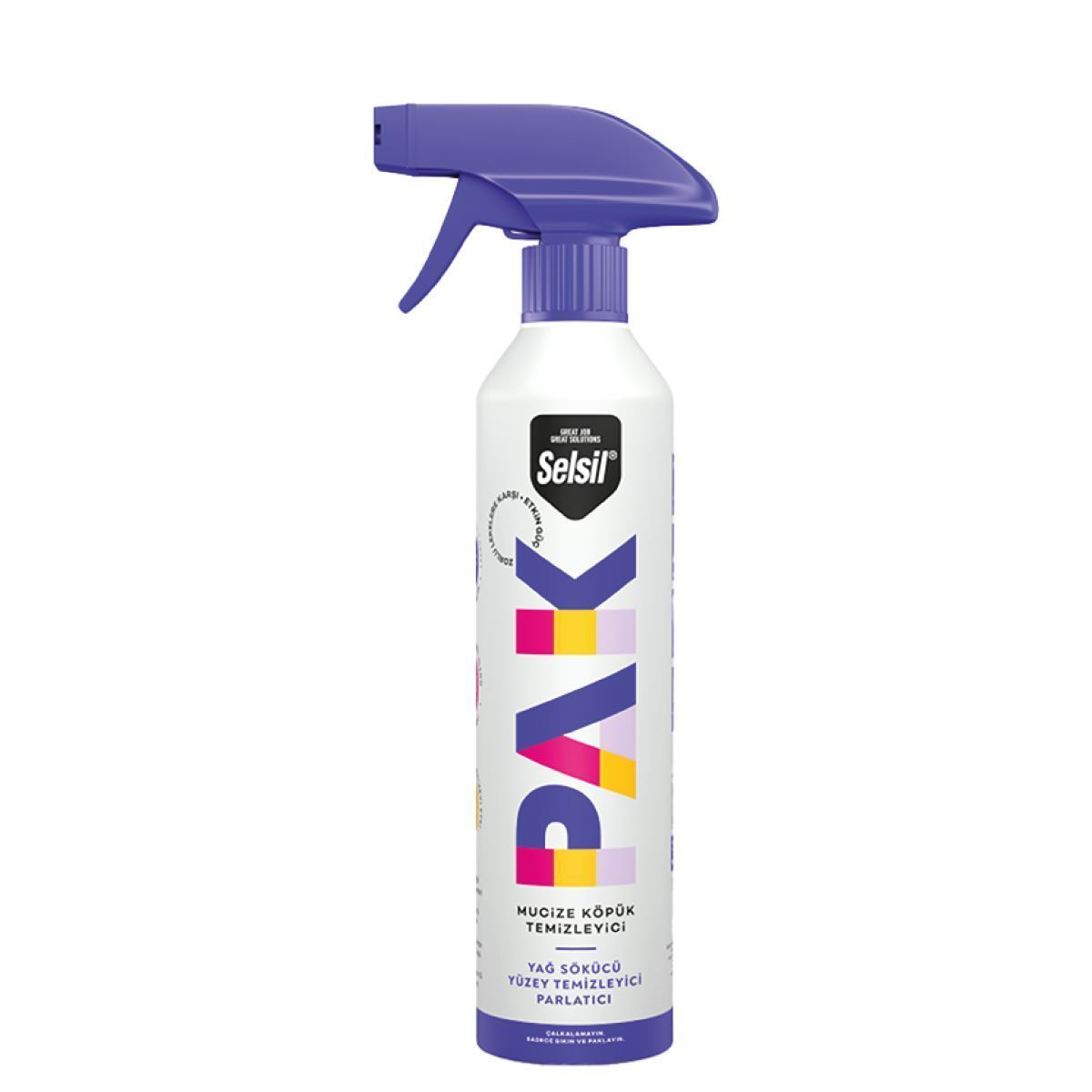 SELSİL SPREY MUCİZE KÖPÜK TEMİZLEYİCİ 500 ML
